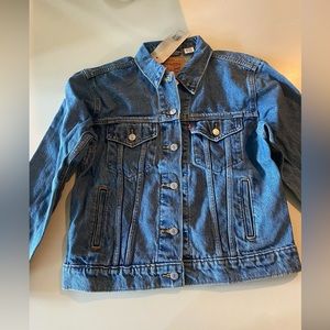 Levi’s Ex Boyfriend Trucker Jacket Denim